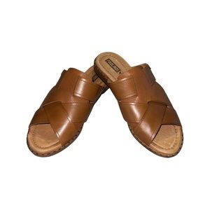 Pikolinos Leather Slide Sandals Size 39 (8.5-9)
